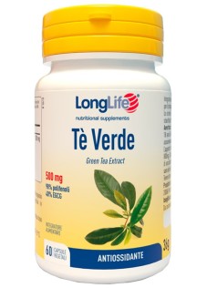 LONGLIFE TE' VERDE 500MG 60CPS