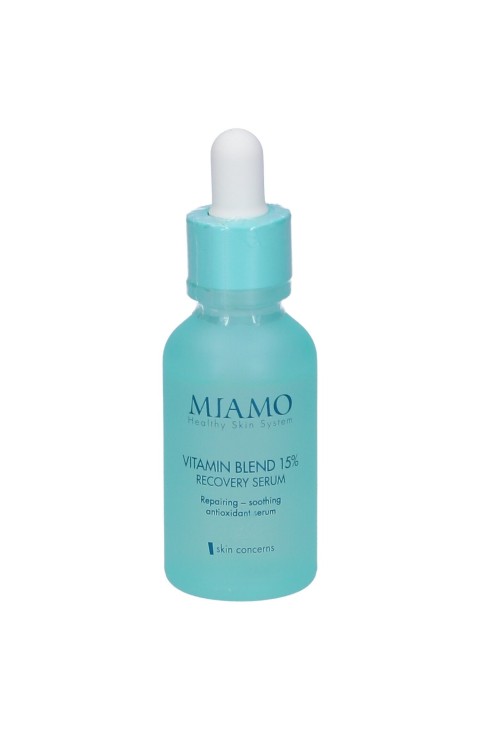 Miamo Vitamin Blend 15% Recovery Serum Siero Riparatore Lenitivo Antiox, 30ml Miamo Vitamin Blend 15% Recovery Serum Siero Riparatore Lenitivo Antiox, 30ml