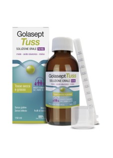 Golasept Tuss Family Soluzione Orale Sciroppo Per Tosse Secca e Grassa 150 ml

