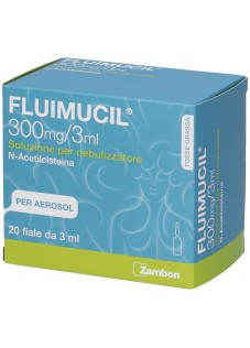 FLUIMUCIL 300 mg/3 ml soluzione per nebulizzatore
