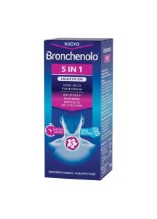 Bronchenolo 5 In 1 Sciroppo per Tosse Secca e Grassa 120ml
