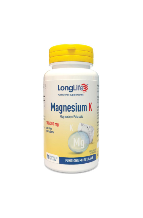 LONGLIFE MAGNESIUM K 60CPS