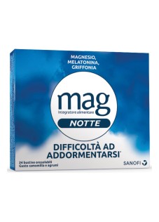 Mag Notte Integratore Alimentare 24 Bustine Orosolubili