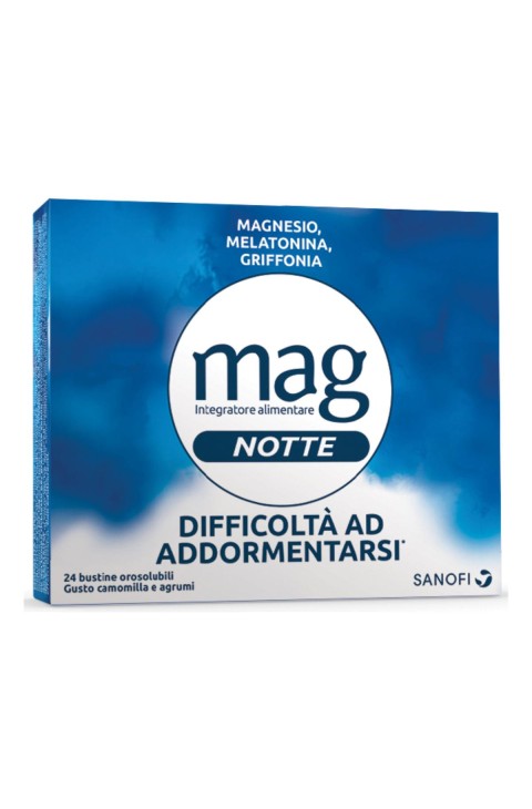 Mag Notte Integratore Alimentare 24 Bustine Orosolubili