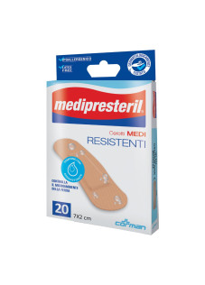 Medipresteril Cerotti Medi Resistenti 7 x 2cm, 20 Pezzi