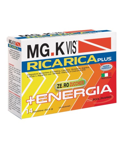 MG.K VIS Ricarica Plus Gusto Arancia, 14 Bustine