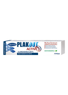Polifarma Benessere Plak Out Active 0,20% Dentifricio Gusto Gradevole 75 ml
