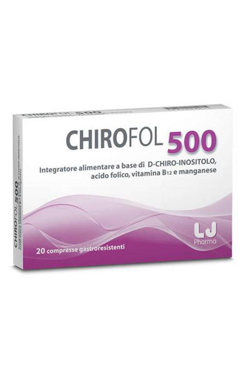 CHIROFOL 500 20CPR GASTRORESIS