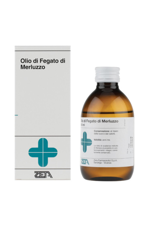 Zeta Farmaceutici Olio di Fegato di Merluzzo 200 ml
