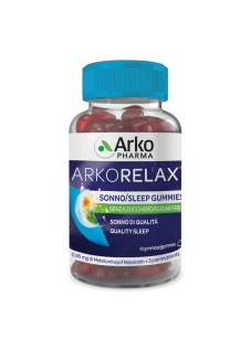 ArkoPharma ArkoRelax - Sonno Integratore Favorisce il Sonno, 30 gummies