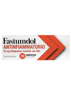 FASTUMDOL ANTINF*10CPR 25MG