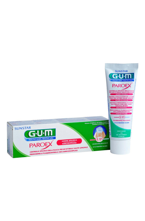 GUM Paroex Gel Dentifricio 0.12 CHX 75 ml GUM Paroex Gel Dentifricio 0.12 CHX 75 ml