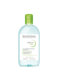 Bioderma Sébium H2O Acqua Micellare Detergente Struccante Pelle Mista Grassa 500 ml