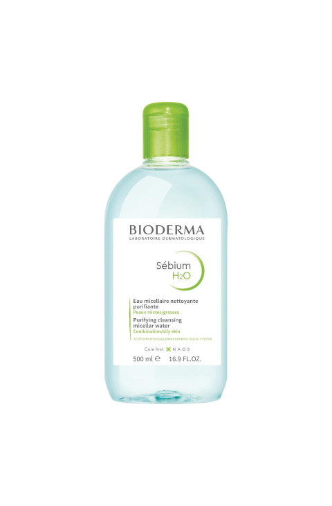 Bioderma Sébium H2O Acqua Micellare Detergente Struccante Pelle Mista Grassa 500 ml