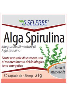 SPIRULINA ALGA ES TIT 50 CPS