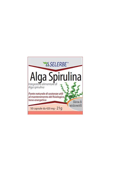 SPIRULINA ALGA ES TIT 50 CPS