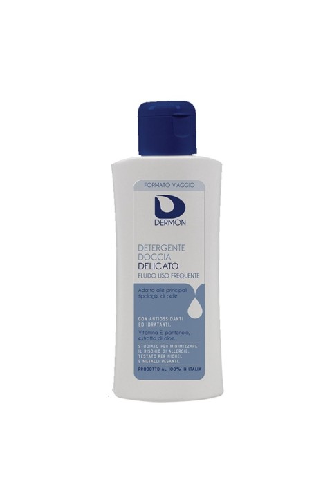 Dermon Detergenza - Detergente Doccia Delicato Frequente Formato Viaggio, 100ml
