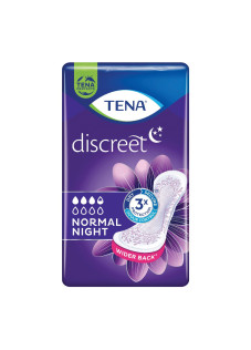 Tena Discreet - Normal Night Assorbente per Perdite Urinarie, 10assorb