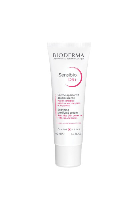 Bioderma Sensibio - DS+ Crema Viso Lenitiva & Anti Squame, 40ml