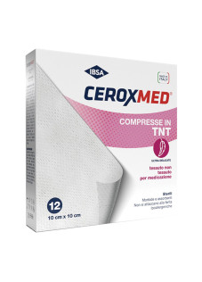 Ceroxmed Compresse Sterili in TNT 10 cm x 10 cm, 12 Compresse