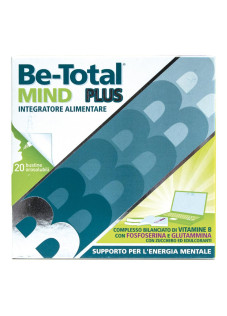 Be-Total Mind Plus Integratore Vitamina B Fosfoserina Stanchezza, 20 Bustine