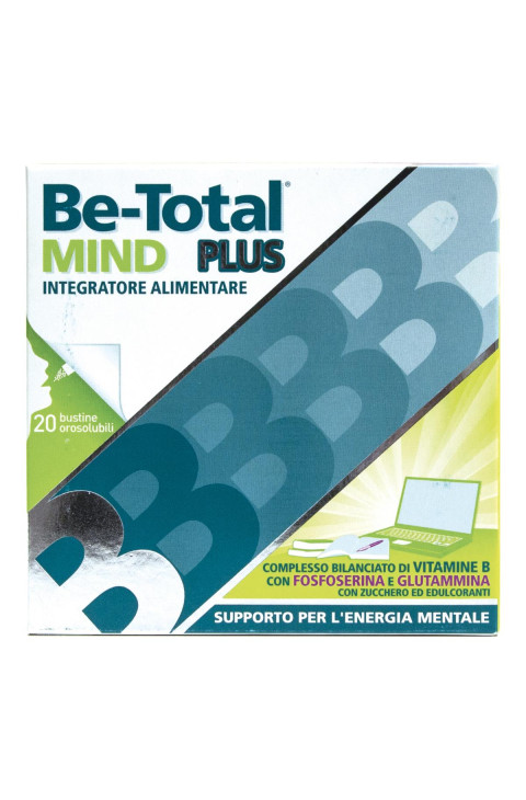 Be-Total Mind Plus Integratore Vitamina B Fosfoserina Stanchezza, 20 Bustine