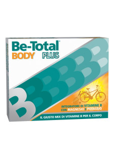 Be-Total Body Plus Integratore Vitamina B Magnesio Potassio Adulti, 20 Bustine