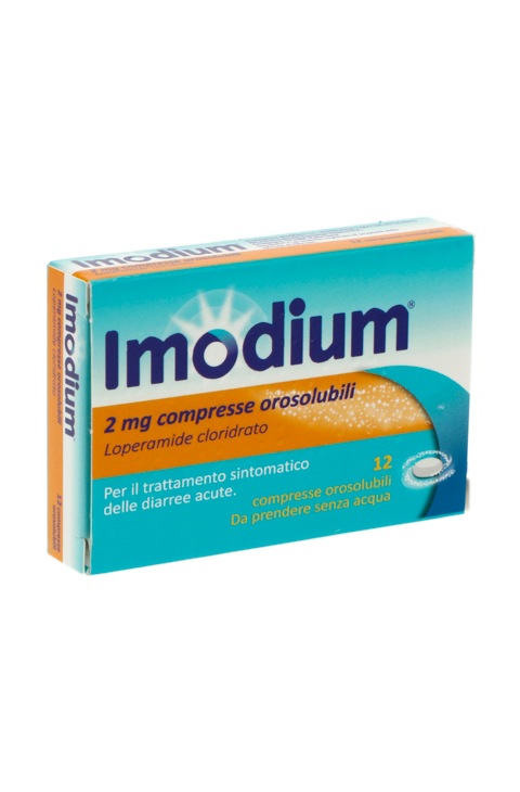 Imodium 12Cpr Orosol 2Mg