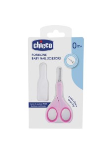 Chicco Forbicine per Bambini con Punte Arrotondate Colore Rosa, 1 Pezzo
