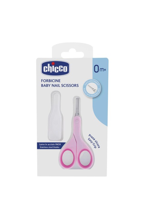 Chicco Forbicine per Bambini con Punte Arrotondate Colore Rosa, 1 Pezzo
