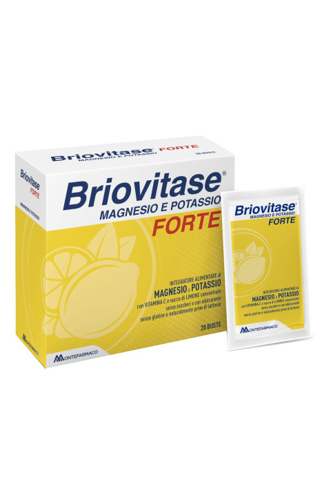 Briovitase Forte Integratore Alimentare Magnesio E Potassio, 20 bustine