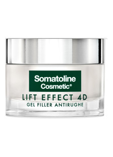 Somatoline Skinexpert Lift Effect 4d Crema Giorno Gel Filler Antirughe Trattamento Viso Anti-età Acido Ialuronico 50ml