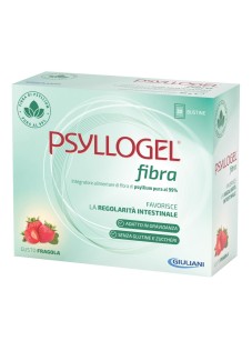Psyllogel Fibra Integratore Intestinale Gusto Fragola Senza Zucchero 20 Bustine