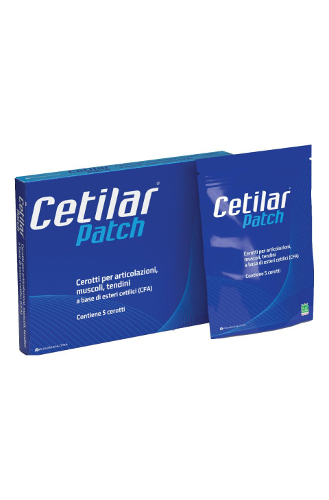 Cetilar - Patch Cerotti Articolazioni Muscoli e Tendini, 5 cerotti Cetilar - Patch Cerotti Articolazioni Muscoli e Tendini, 5 cerotti