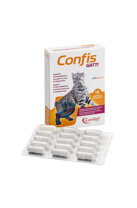 Candioli Confis Gatti Mangime Complementare, 15 Capsule
Candioli Confis Gatti Mangime Complementare, 15 Capsule