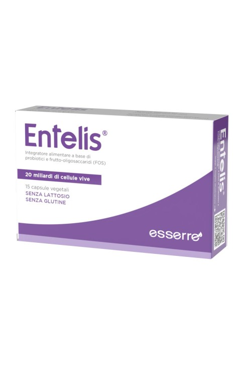 Entelis Integratore Alimentare, 15 Capsule