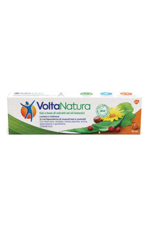 VoltaNatura Arnica Concentrata Aloe Vera Oli Botanici Dolore Muscoli, 50ml