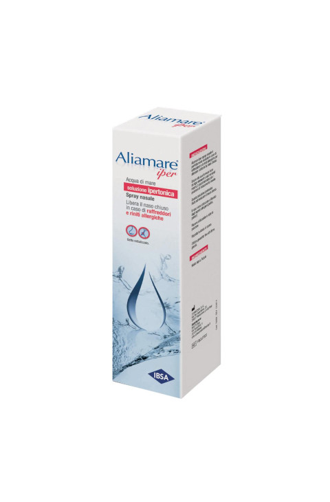 Aliamare Iper Acqua Di Mare Ipertonica Spray Nasale 125ml