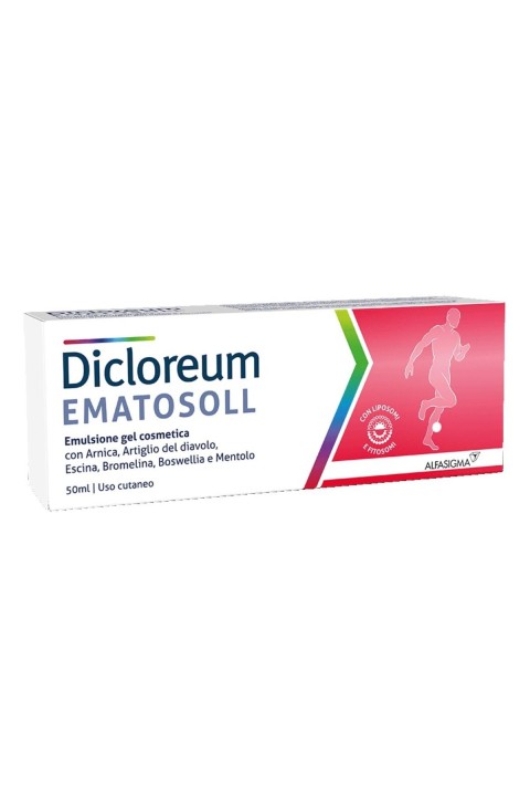 Dicloreum Ematosoll Gel Emulsione Contrasti e Piccole Contusioni, 50ml