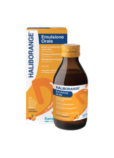 Haliborange Emulsione Orale Integratore Alimentare con Vitamina C, 150 ml