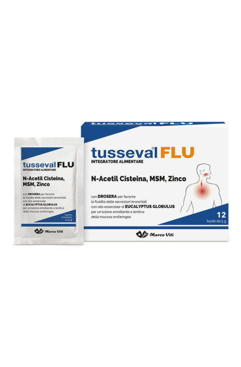 Tusseval Flu 12 Bustine Tusseval Flu 12 Bustine