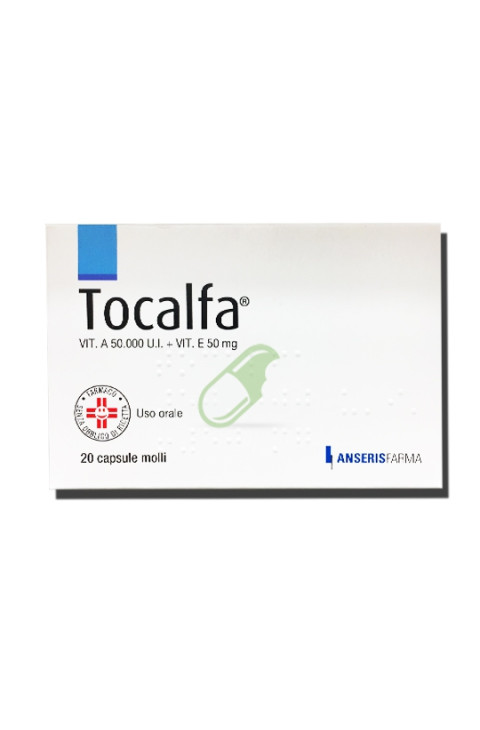 TOCALFA*20CPS MOLLI 50000UI+50