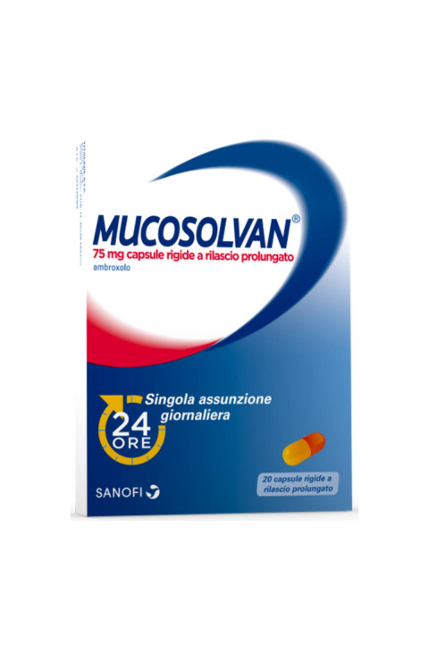 MUCOSOLVAN-RET.20 Cps 75mg