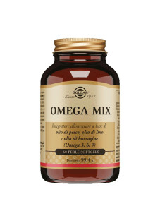 Omega Mix Integratore Alimentare, 60 Perle