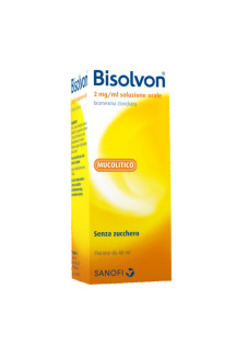 Bisolvon 2mg/ml Bromexina Cloridrato Soluzione Orale per Affezioni Respiratorie, 40ml
