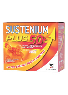 Sustenium Plus 50+ Integratore Energia Fisica e Mentale Adulti, 16 Bustine
