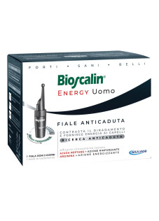 Bioscalin Energy - Fiale Anticaduta Capelli Uomo, 10 Fiale x 3,5 ml