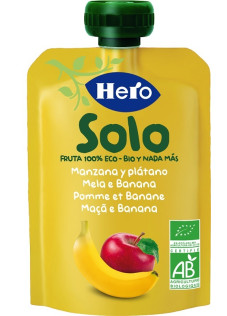 solo mela e banana. A partire dai 4 mesi