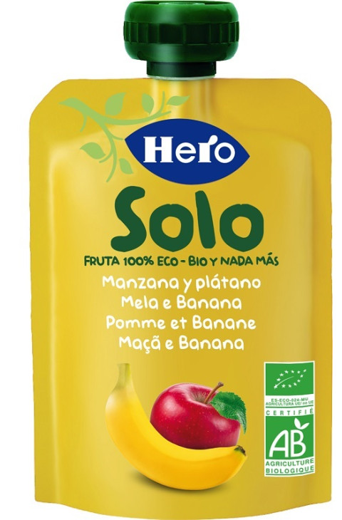 solo mela e banana. A partire dai 4 mesi