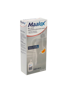 MAALOX*OS SOSP 250ML 4%+3,5%